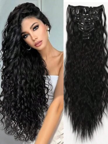Extensiones color negro