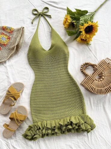 vestido en lana