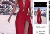 traje de baño rojo